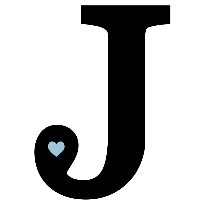 Letter J initial