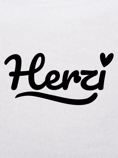 Herzi Schrift Herz