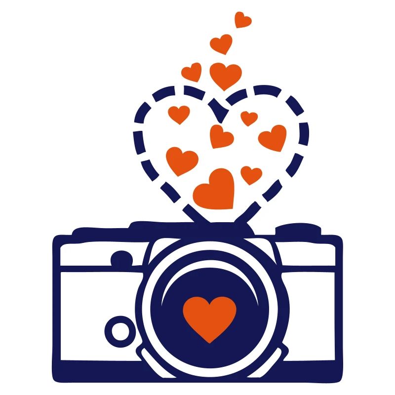 flash heart camera