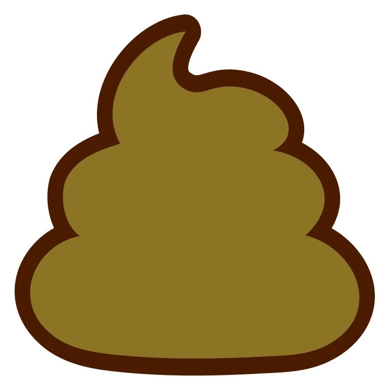 Shit pile disgusting icon