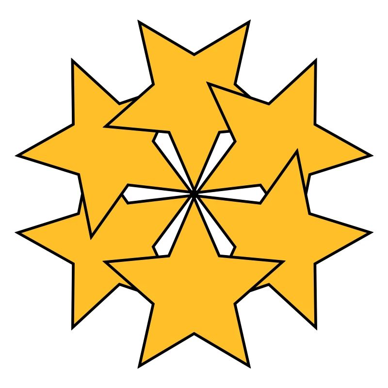 transformierte Sterne | Vectorgraphic