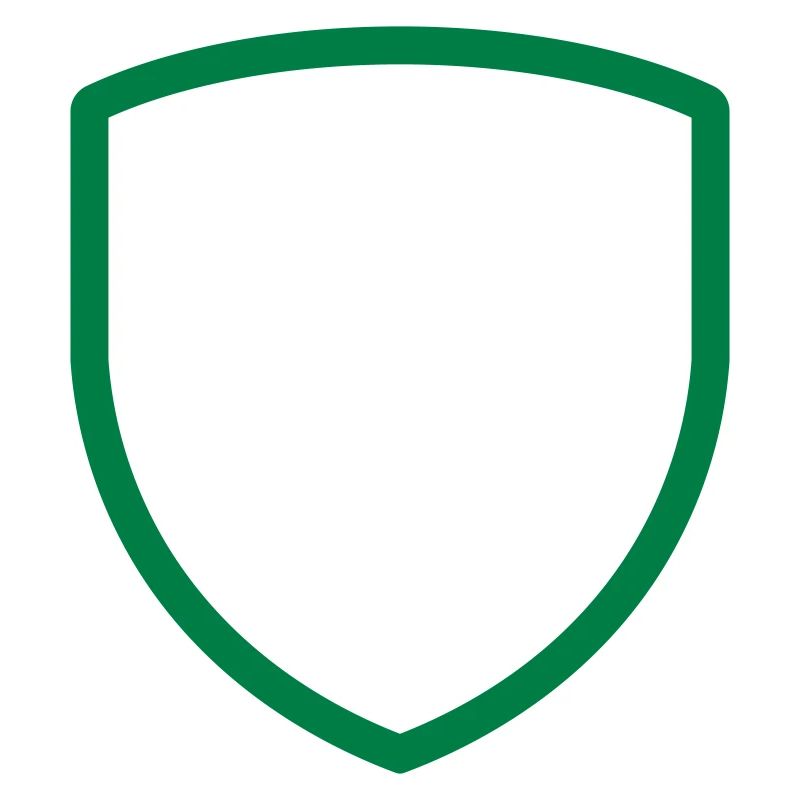 SHIELD BADGE PATCH SHAPE LOGO