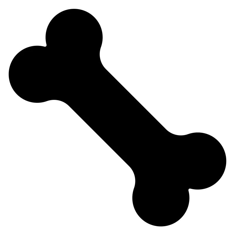 Bog Bone Logo Symbol