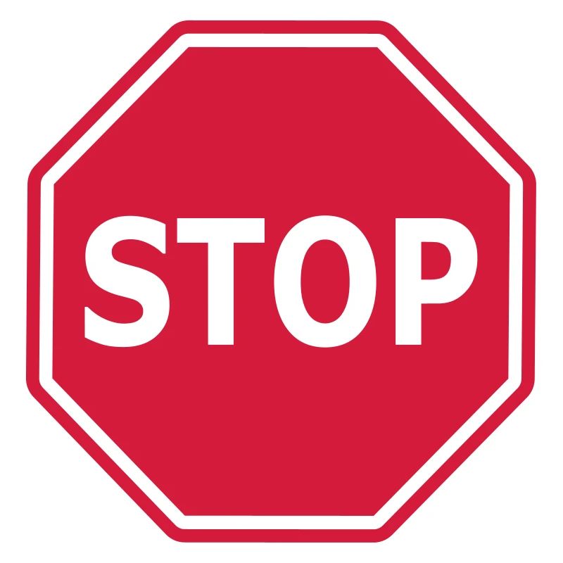 STOP Stoppschild Stopp