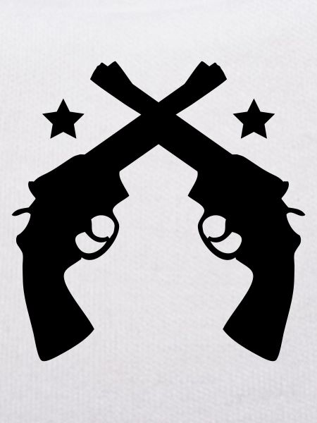 Crossed Pistols