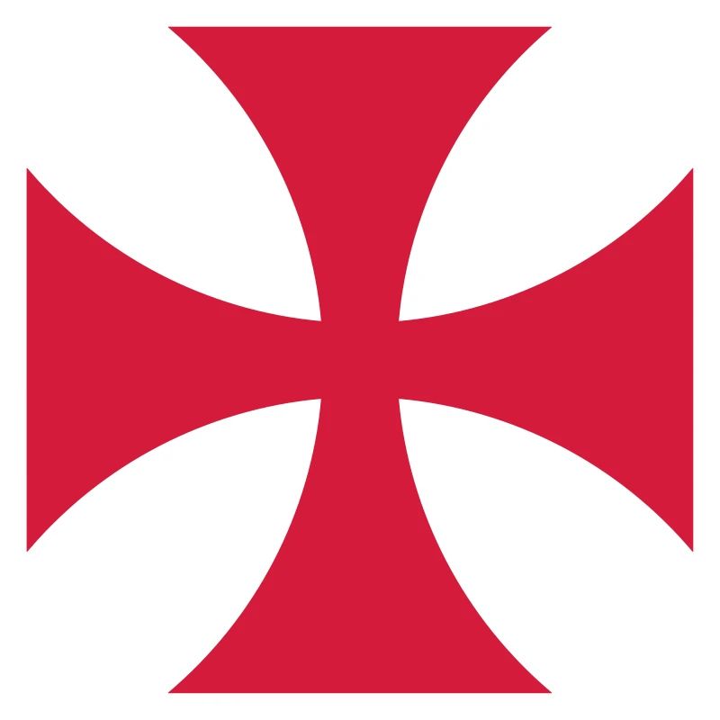 Tempio croce rossa e fuoco