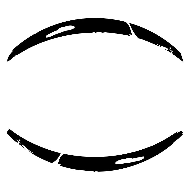 2 Graffiti Pinselstrich Bogen Linien