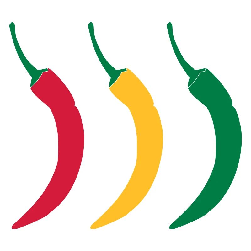 3 hot chillies