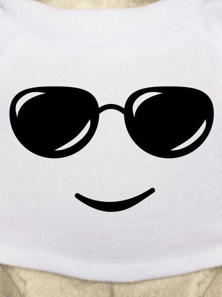 sunglasses smile reflection