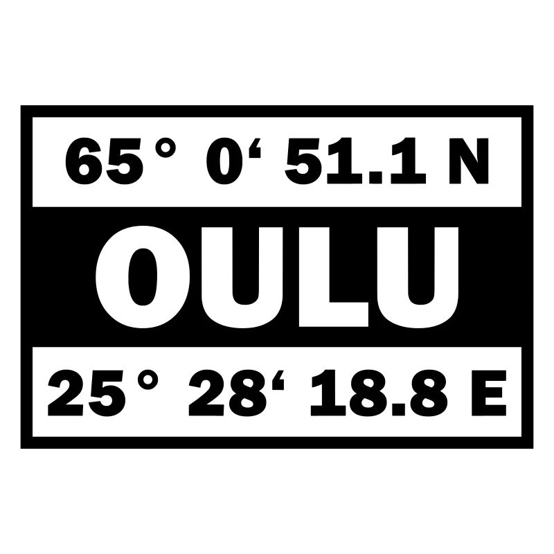 Coordonnées Oulu Ville de Oulu