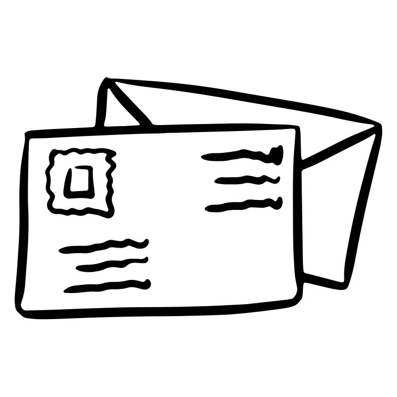 Lettre Post Enveloppe Envoi Message