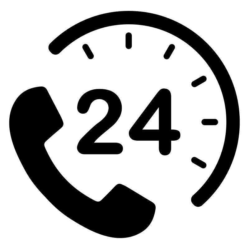 Service 24h/24 et 7h/24