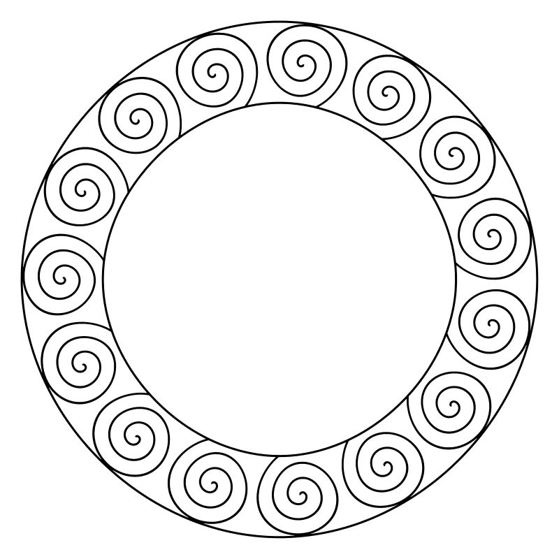 Rahmen Maya Keltisch eigenes Design