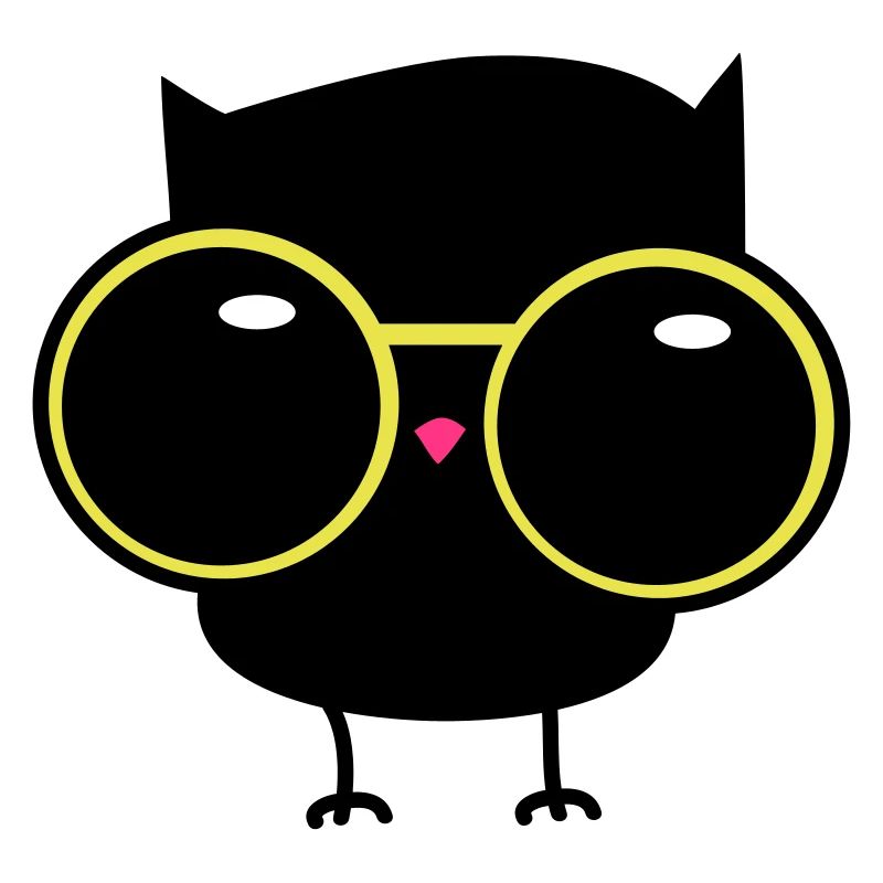 Eule mit Sonnenbrille