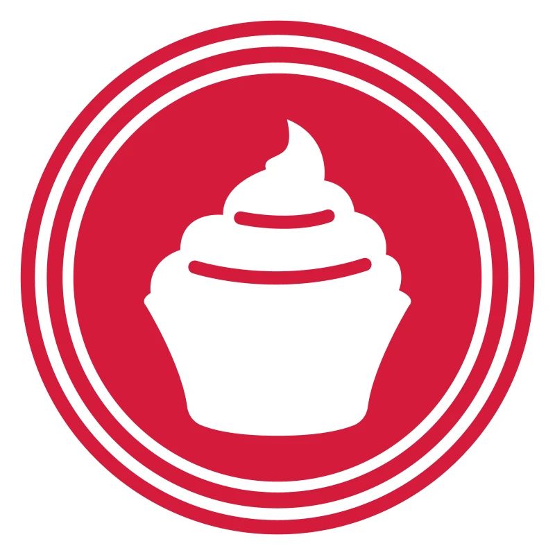 Muffin Silhouette icon