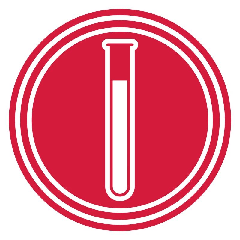 Test tube symbol