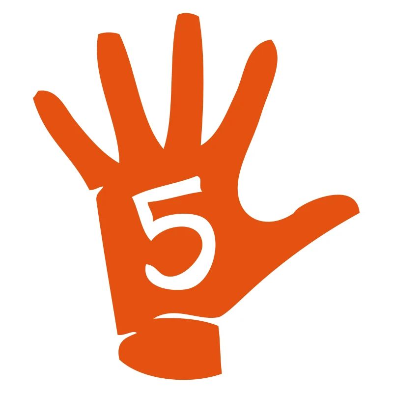 5 doigts main