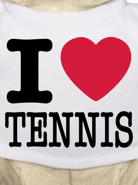 i love tennis