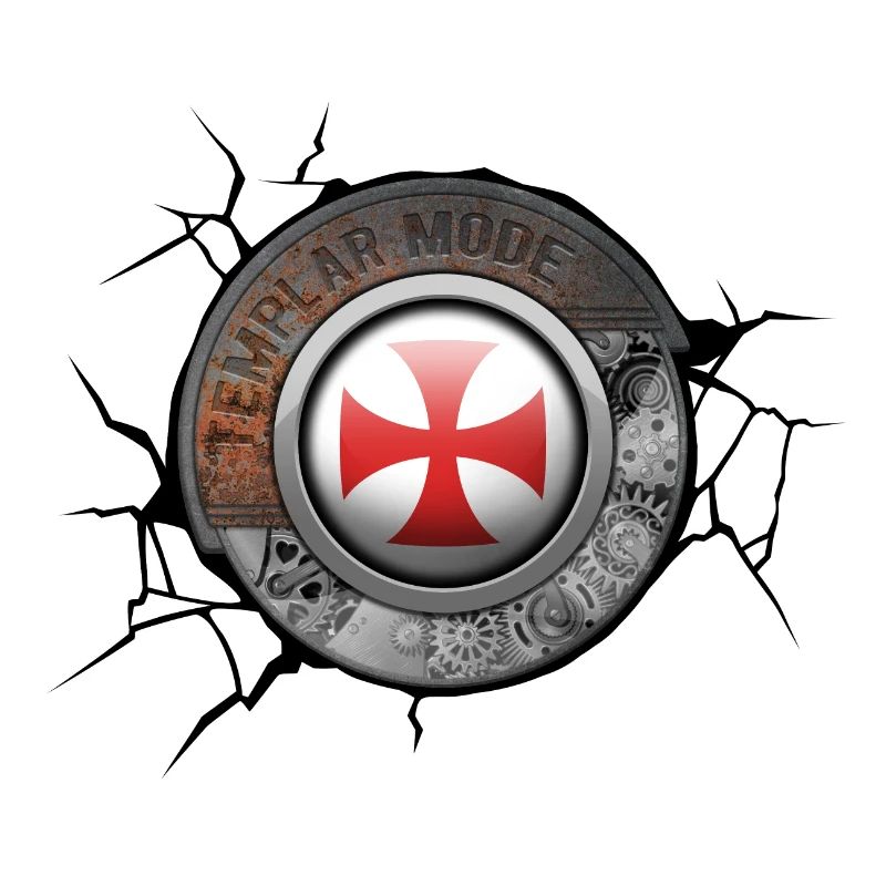 Templar Order Steampunk Engine Powered By Pride