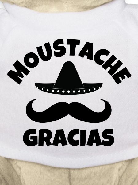 mustache, mustache, mustache gracias