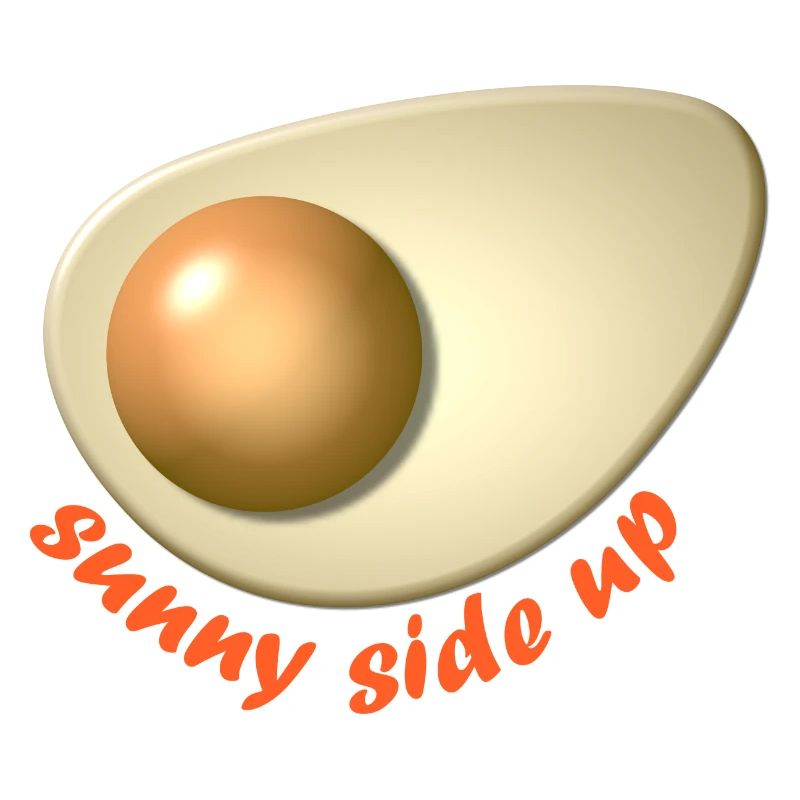 Egg Sunny side up font