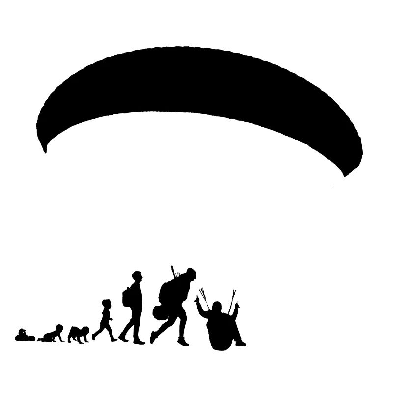 Paragliding Evolutionschwarz