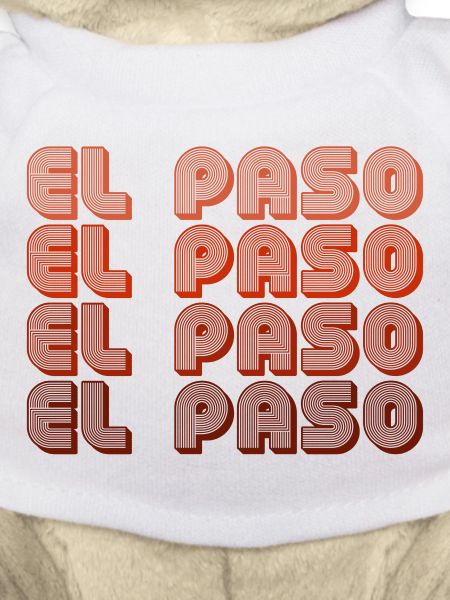 El Paso Gradient Retro Muster