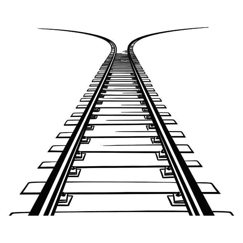 Eisenbahn Zeichnung