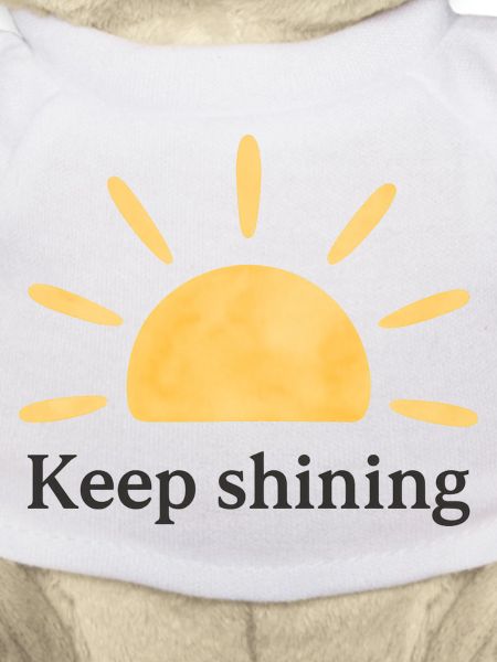 Keep Shining – Sonne – Minimalistisch