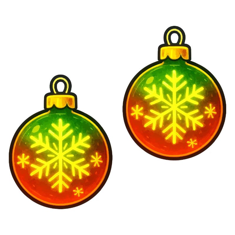 Weihnachtskugel Schneeflocke Ornament Kugel