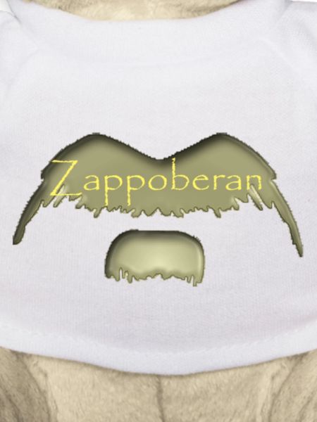 Zappoberan Bärtchen gold