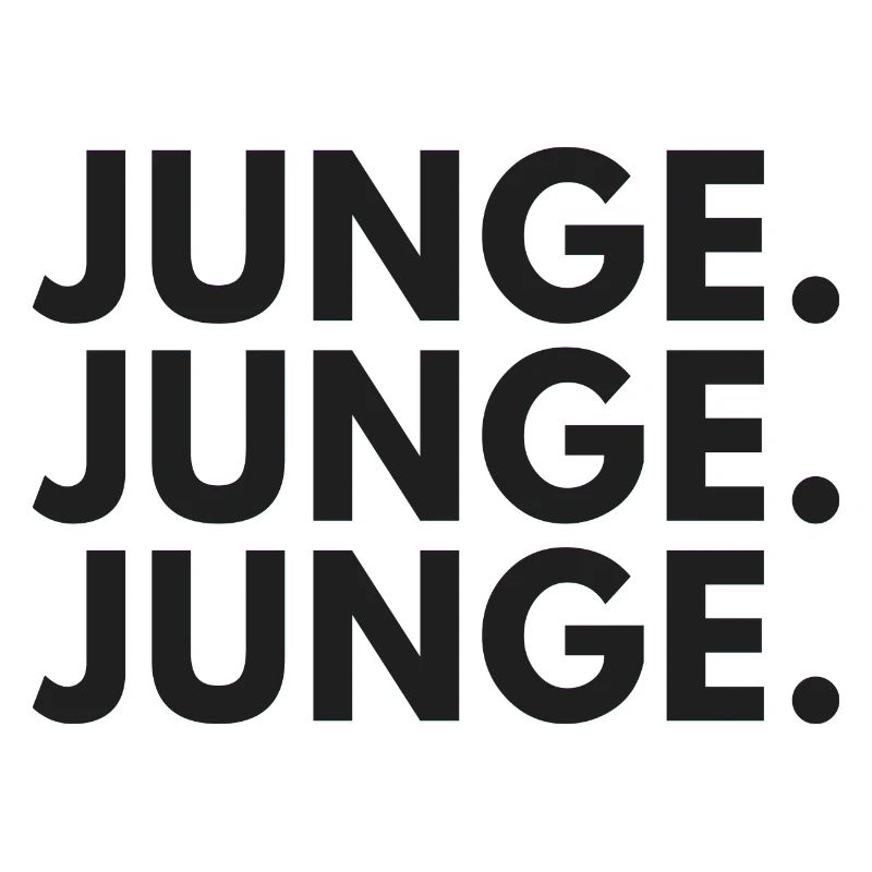 Junge Junge Junge lustiges Statement Kranplätze