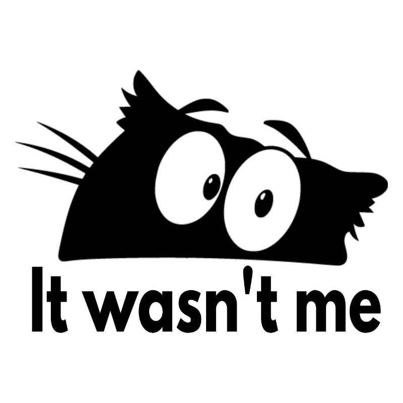It's not me