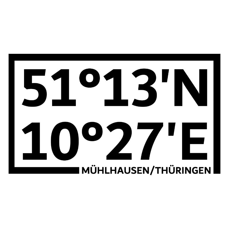 Coordonnées Mühlhausen/Thuringe