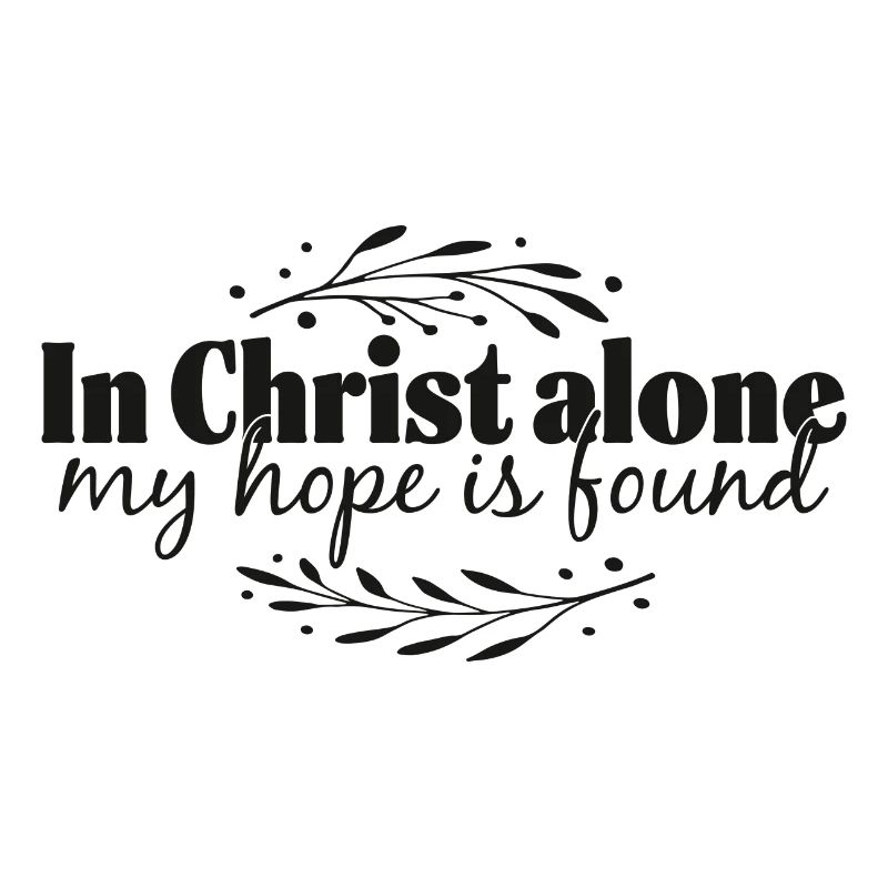 In Christ alone