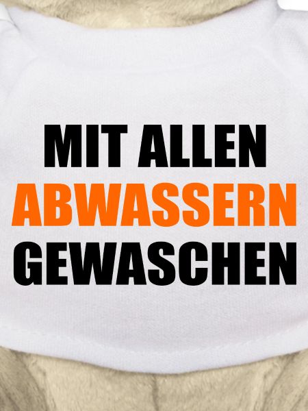 Ironisch Abwasser Wasser