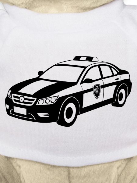 Polizei-Muscle-Car-Notfall