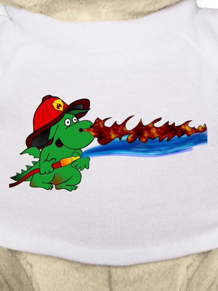 Feuerdrache Feuerwehrheld Geschenk