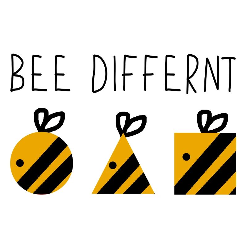 Bee different beekeeper Funny Funny Bee