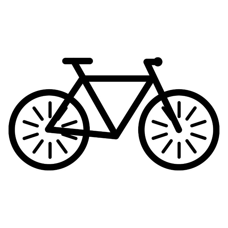 Bicycle Drawing Icon Wheel Graphic Icon Tour