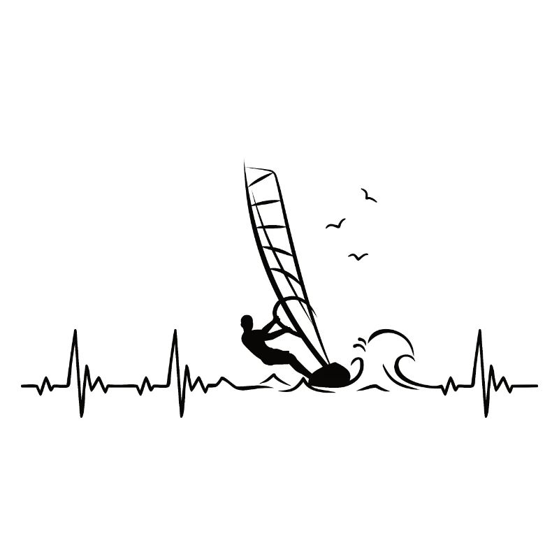 Windsurfing Heartbeat avec Windsurfer Pulse Frequency