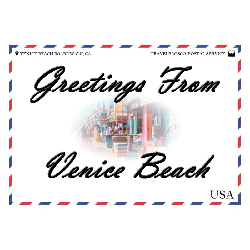 Venice Beach souvenir postcard