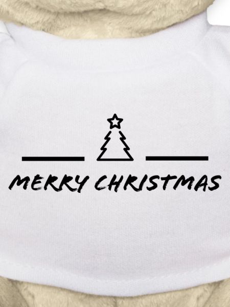 Merry Christmas logo black