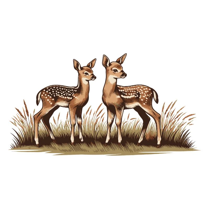 Deer on meadow