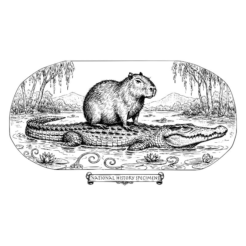 Croco et Capybara