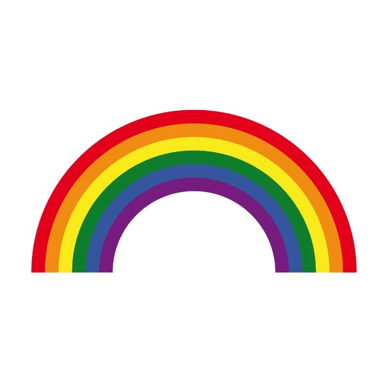 Rainbow / Regenbogen / Arc-En-Ciel (6er)
