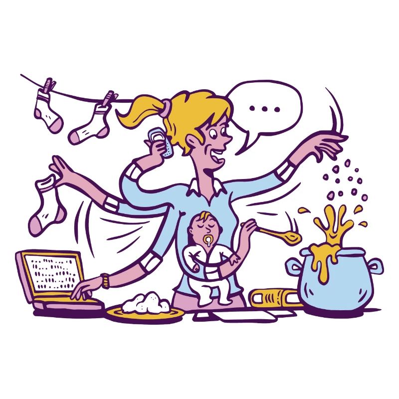 Hard working Mum - Tausendsassa Mama