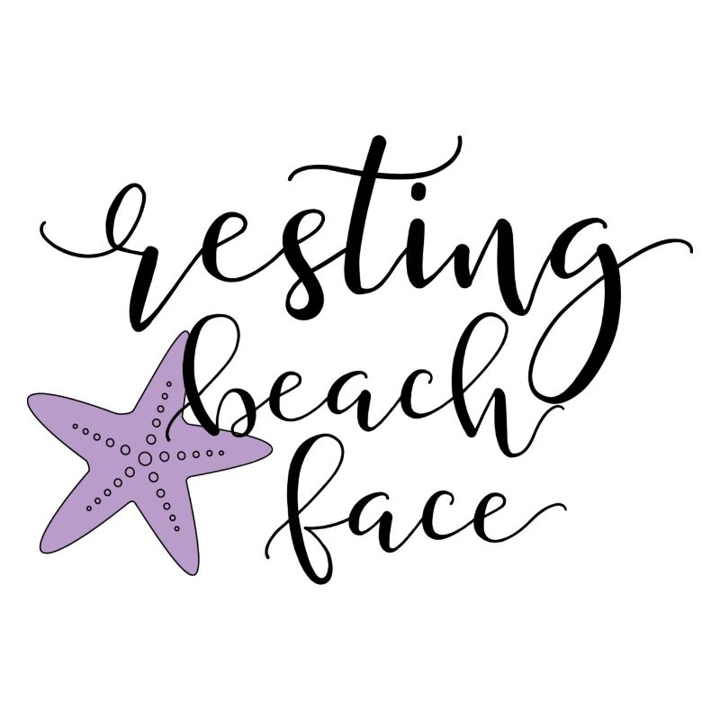 Resting Beach Face