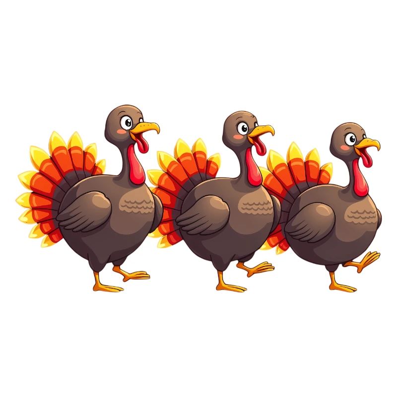Bébé dinde de Thanksgiving