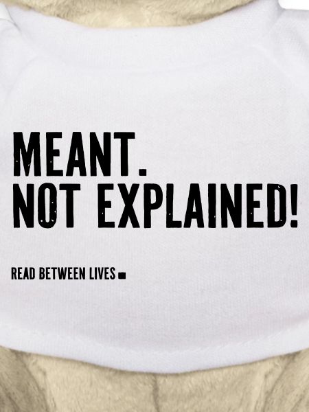 Meant. Not explained!
